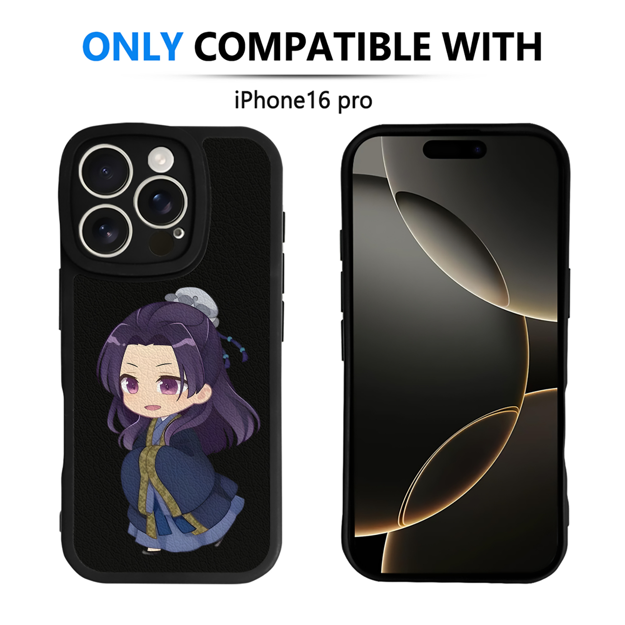 薬屋のひとりごと The Apothecary Diaries 【iPhone 16シリーズ対応】シリコンスマホケース（レザー調） 材質：シリコン